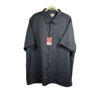 HAGGAR IS THE BRAND SIZE 3XL BLACK COLOR-  3XL COLOR NEGRO